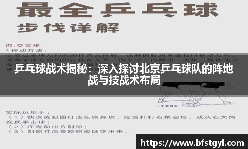 乒乓球战术揭秘：深入探讨北京乒乓球队的阵地战与技战术布局